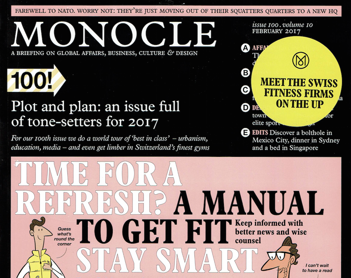 THE MONOCLE MAGAZINE ABOUT BDW’S CREATIVE PLAYGROUND INITIATIVE